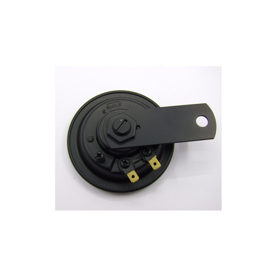 Avertisseur sonore - 12 Volt - Klaxon - NOIR - 90mm