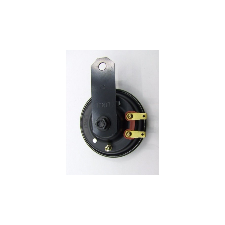 Avertisseur sonore - 6v - Klaxon - Noir - 90mm
