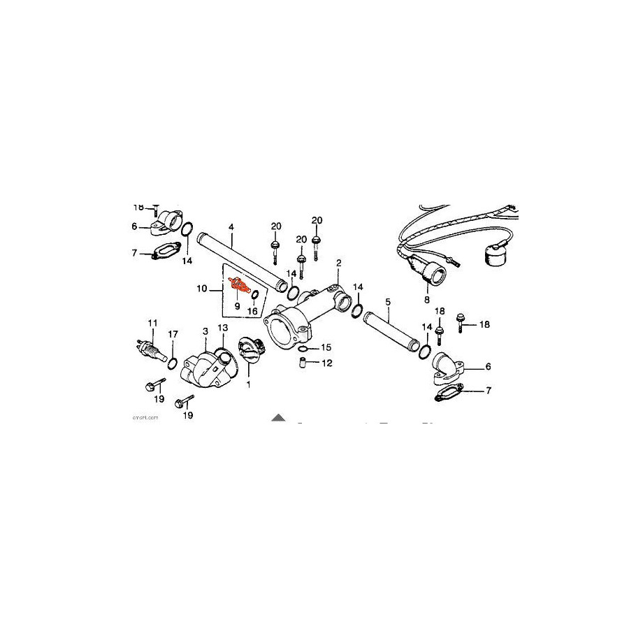 Radiateur - Sonde de Temperature - capteur, Switch, contacteur - M16 x1.50