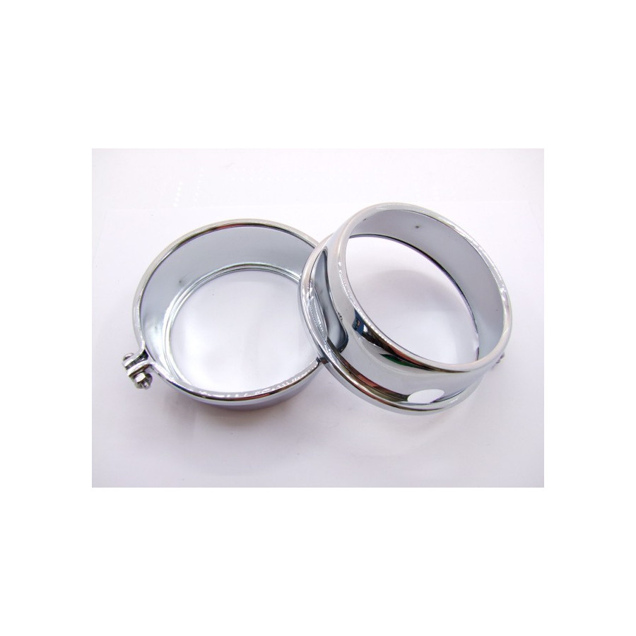 Tableau de bord - Compte tour - cerclage chrome - 85mm CB500, ... CB750