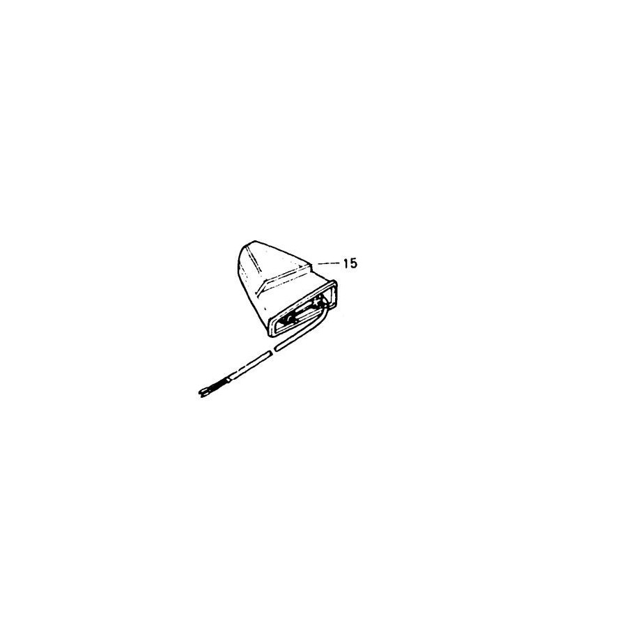 Clignotant - Arriere Droit - CX400