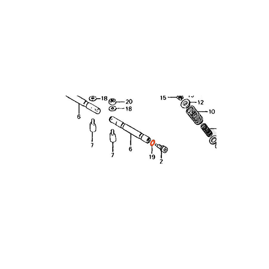 Moteur - Soupape - Joint  - (x1) - 91305-028-900, ø9.0x1.6 - CB125K....CB650