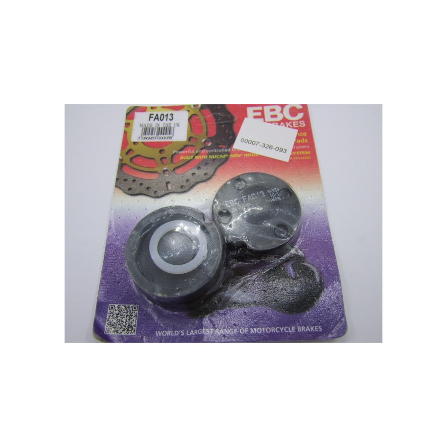 Frein - Jeu de Plaquettes - EBC - Organic - CB250, CB350, CB360, CB400, CB500, CB550 .