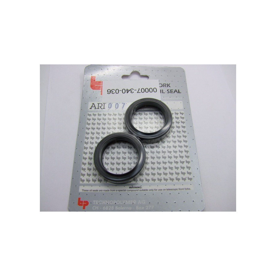 Fourche - joint a levre, joint spi - ø37x48x10.5/12 mm - 2pcs - (ARI / Athena)