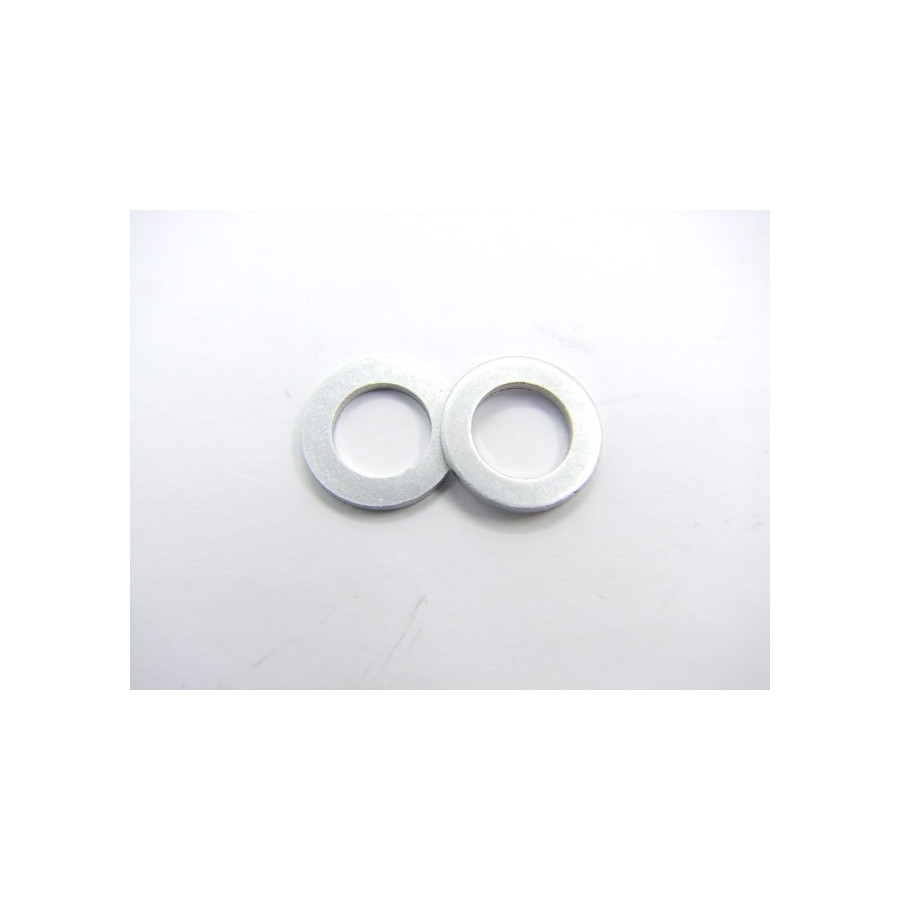 Rondelle - Plate - Acier - 12x20x1 mm - (x2)