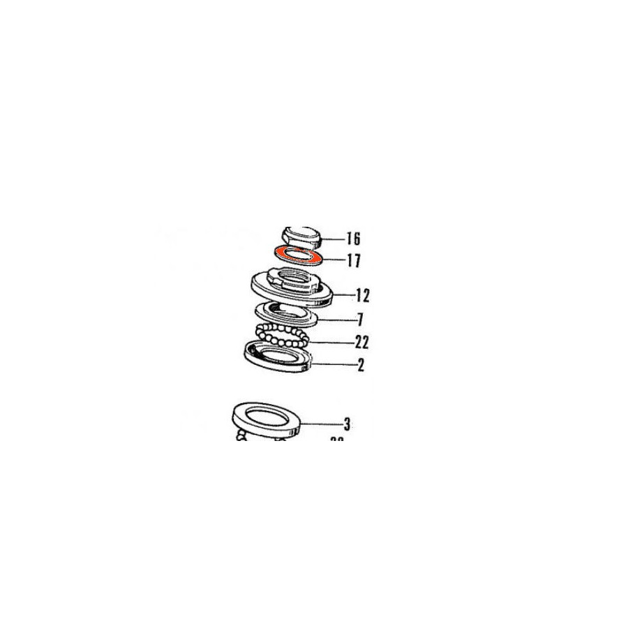 Fourche - Direction - Rondelle - 90503-KGH-900