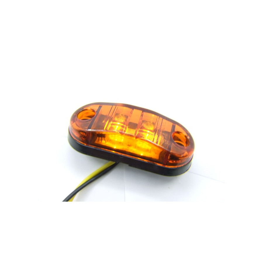 Clignotant - Feux LED - Orange - 65x25 mm
