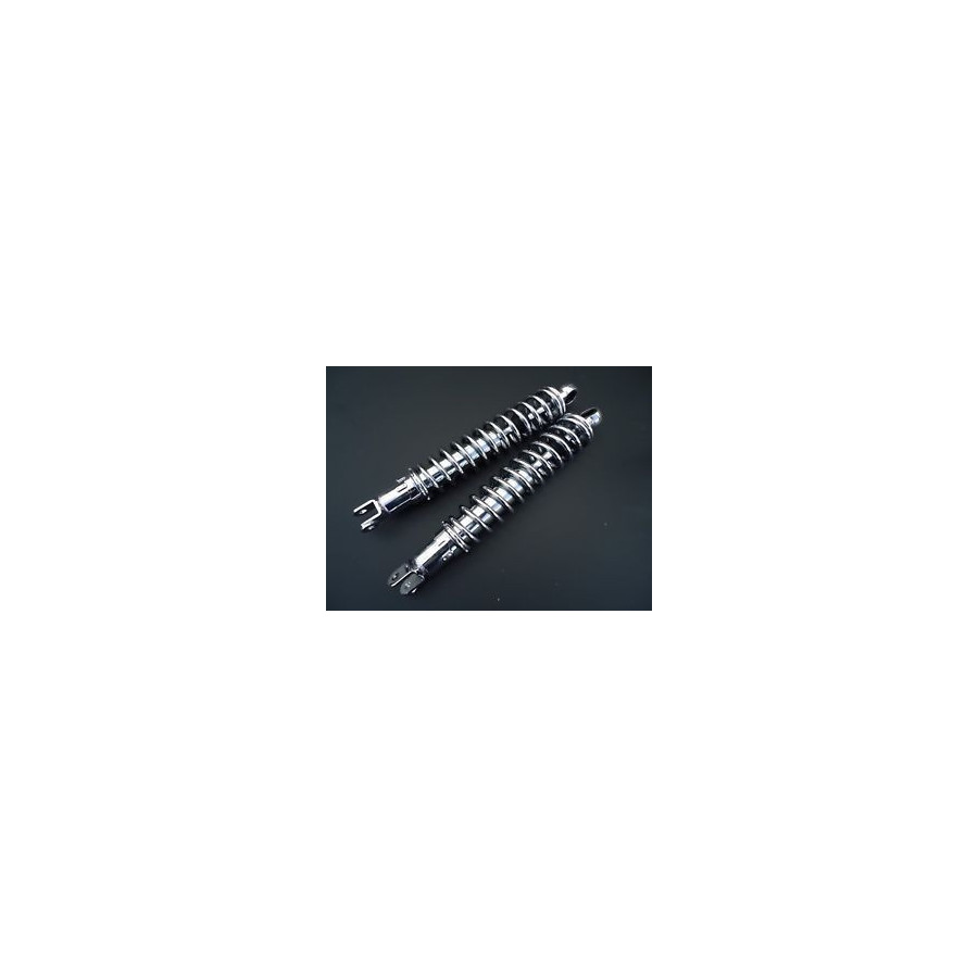 Amortisseur - 365mm - IKON serie 7610-1413 - CB750, CB900, CB1100, CBX1000 - Ressort Chrome