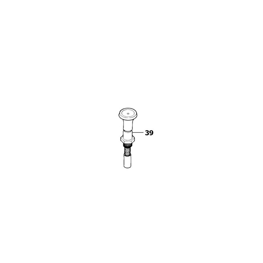 Carburateur - Mikuni VM32 - mecanisme de starter - VM38/57 - M12x1.00 