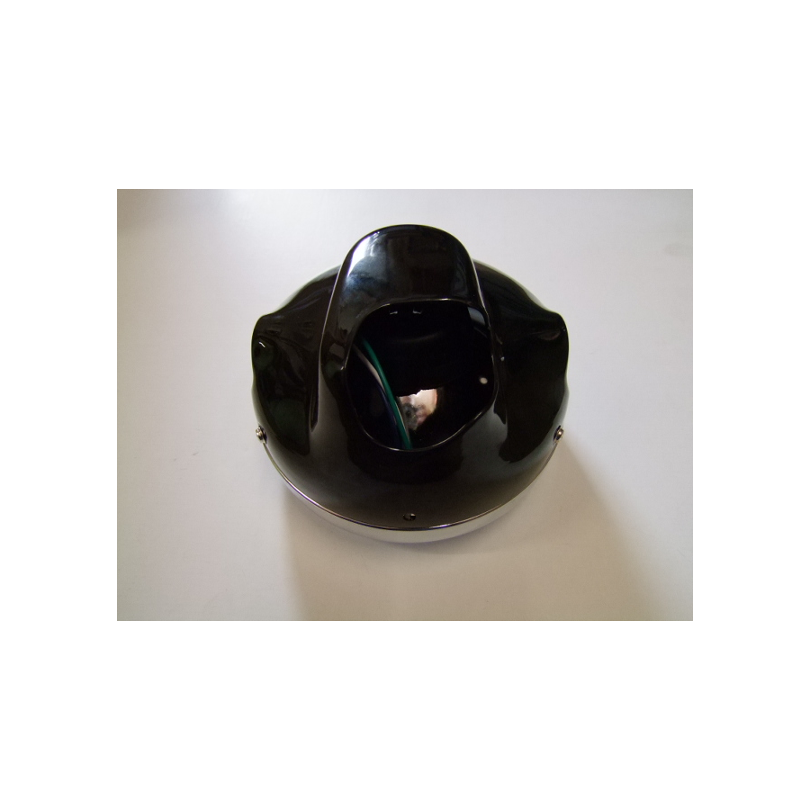 Phare ø 175mm - optique ø 160mm - Universel NOIR