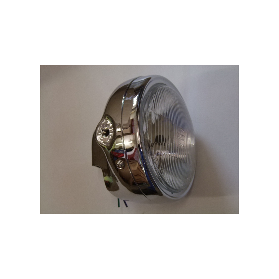 Phare ø 175mm - optique ø 160mm - Universel CHROME