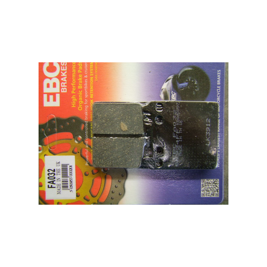 Frein - Jeu de Plaquettes - EBC - FA-032 - GL1000 - CB750F1