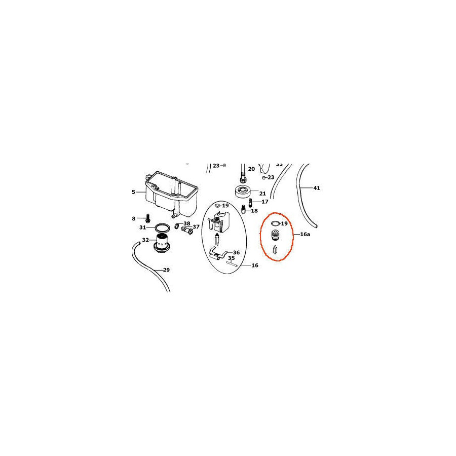 Carburateur + Siege + Pointeau - ø3.80 - 3XP-14190-30 