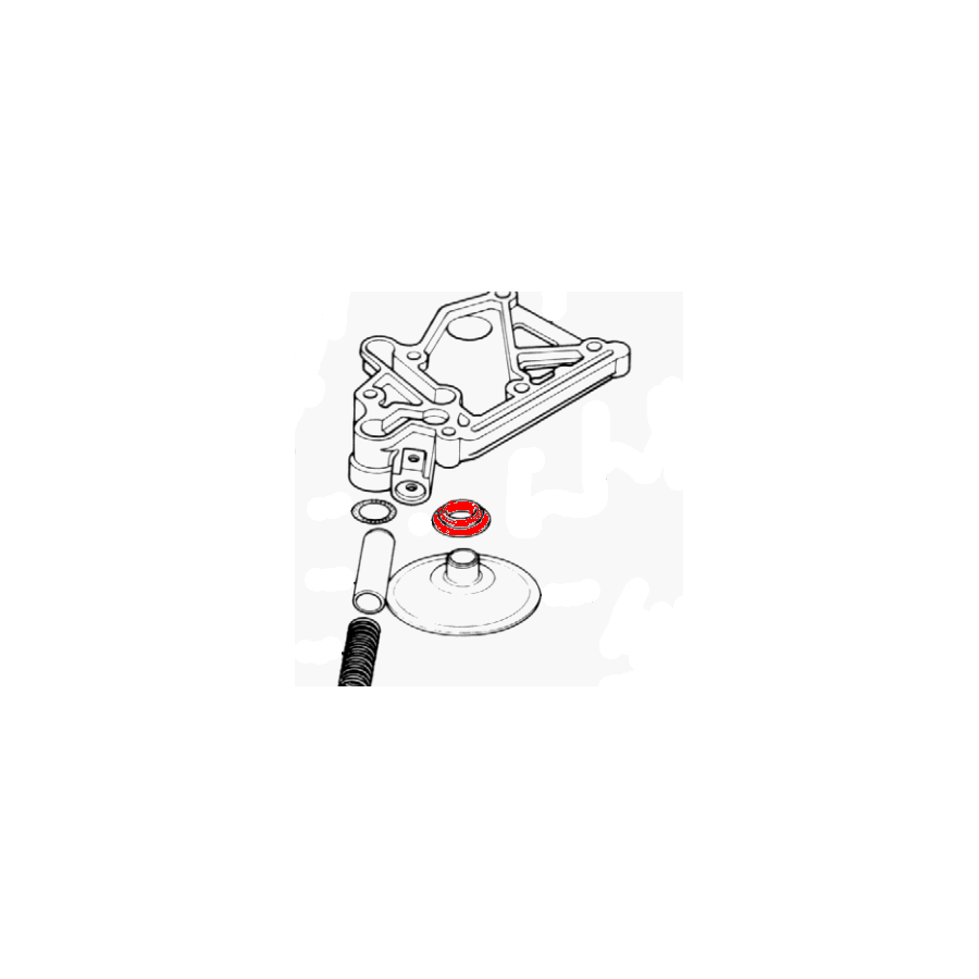 Moteur - Crepine - Joint de fixation - CB750, CB900, CB1100