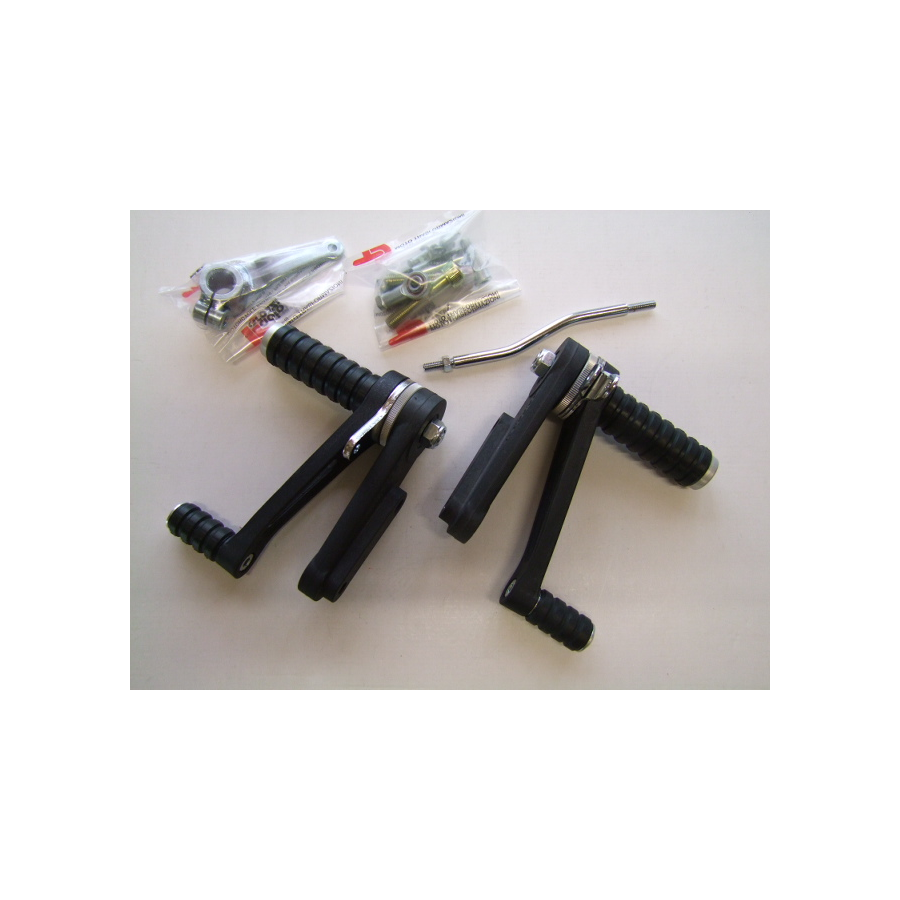 Platine repose Pied - reculée - TAROZZI - CB750F-(rc04) - CB900F(sc01/09)