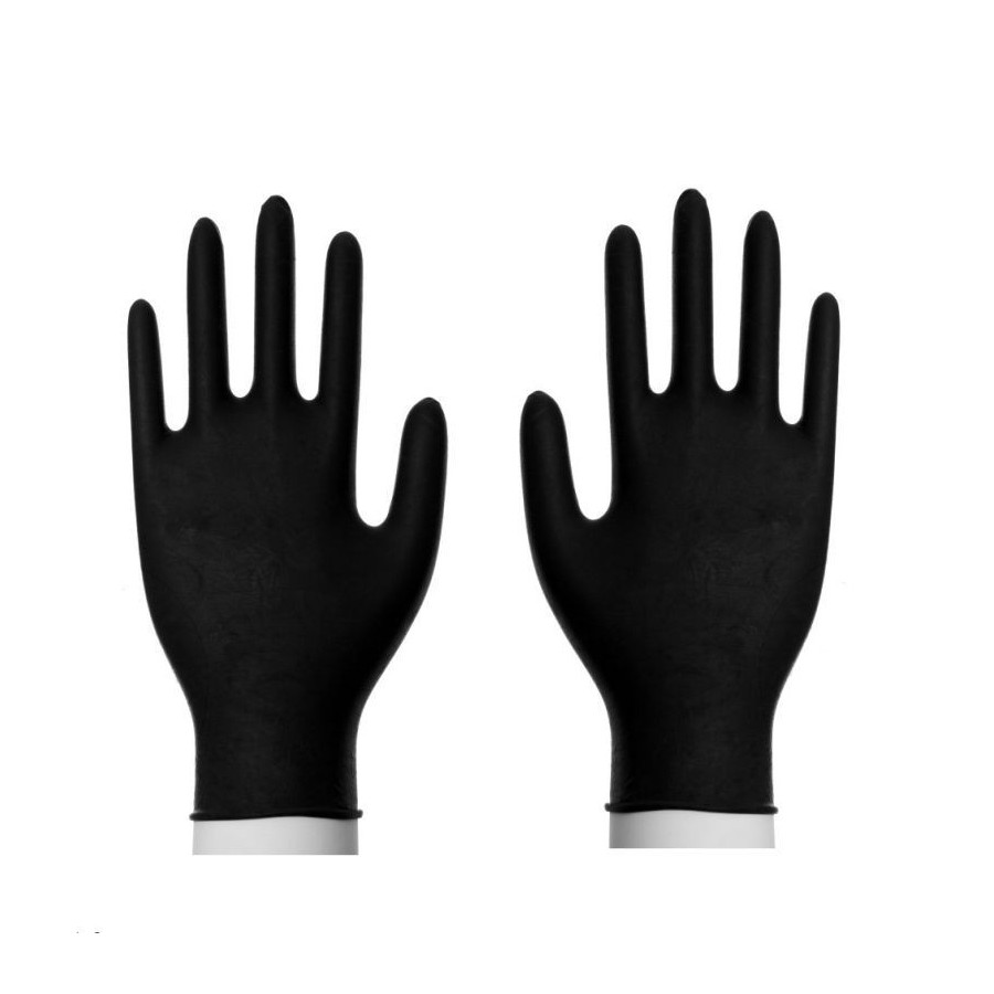 Gants de travail - Taille L - Nitril - boite x100 - a usage unique
