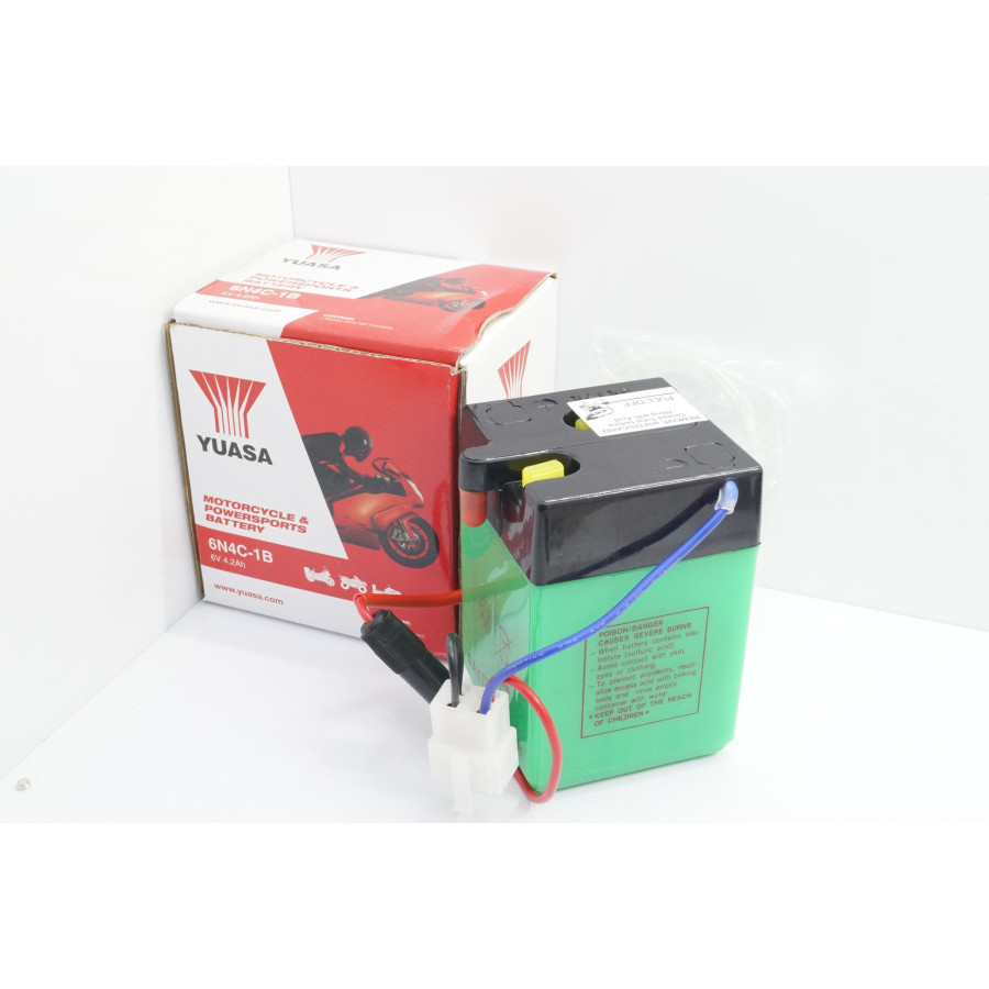 Batterie - 6V - Acide - 6N4C-1B - Yuasa