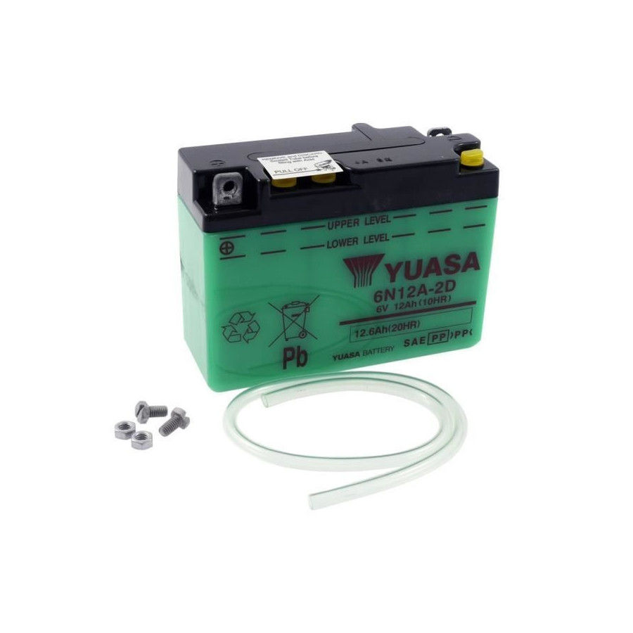 Batterie - 6 V - Acide - 6N12A-2D - YUASA 