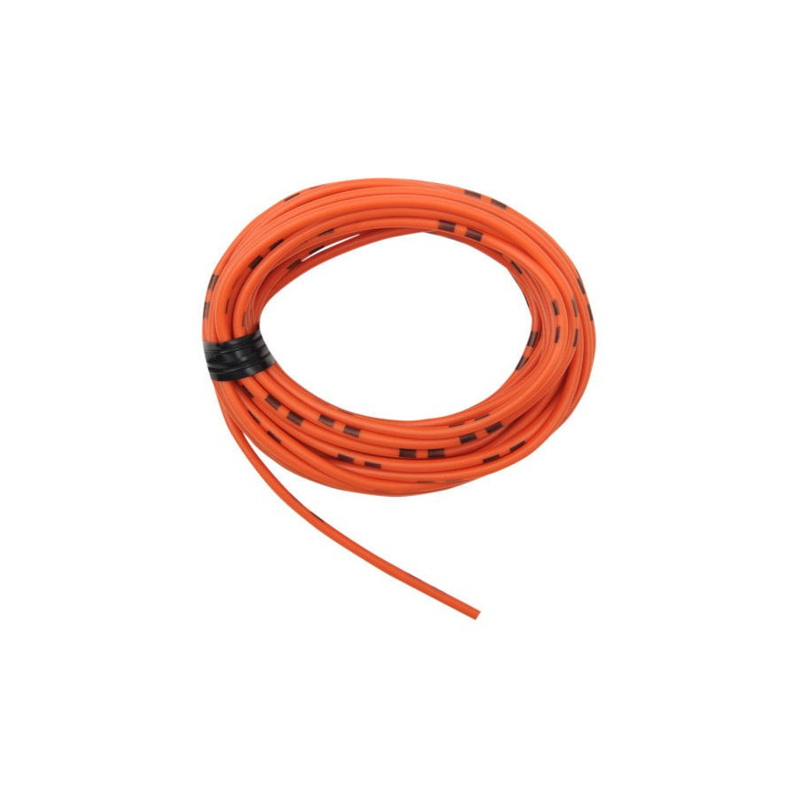 Fil Electrique - 0.75mm2 - Orange/Noir - 4 metres