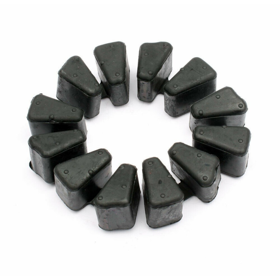 Transmission - Couronne - Silent bloc - amortisseur de couple - XT500 - 1E6-25364-00
