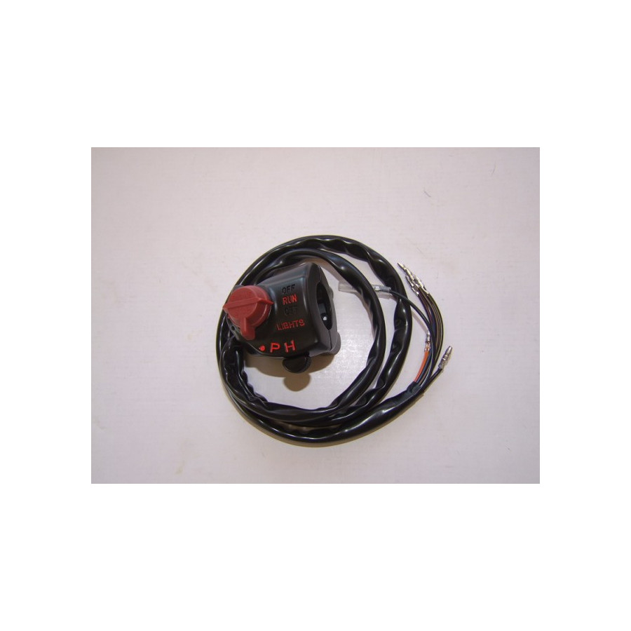 Commodo - Droit - (demarreur-phare-coupe circuit) - CB350 - CB550 - CB750 - GL1000 - 