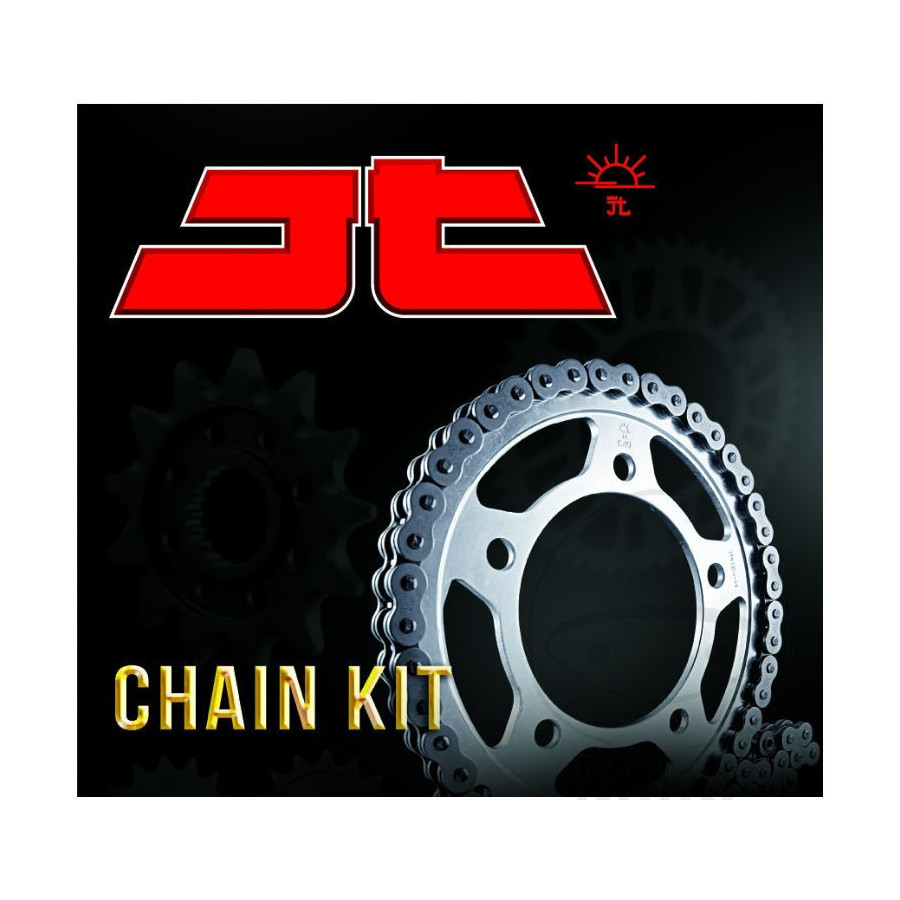 Transmission - Kit chaine - JT-X1R - 530-102-15-41 - Noir - CB250N