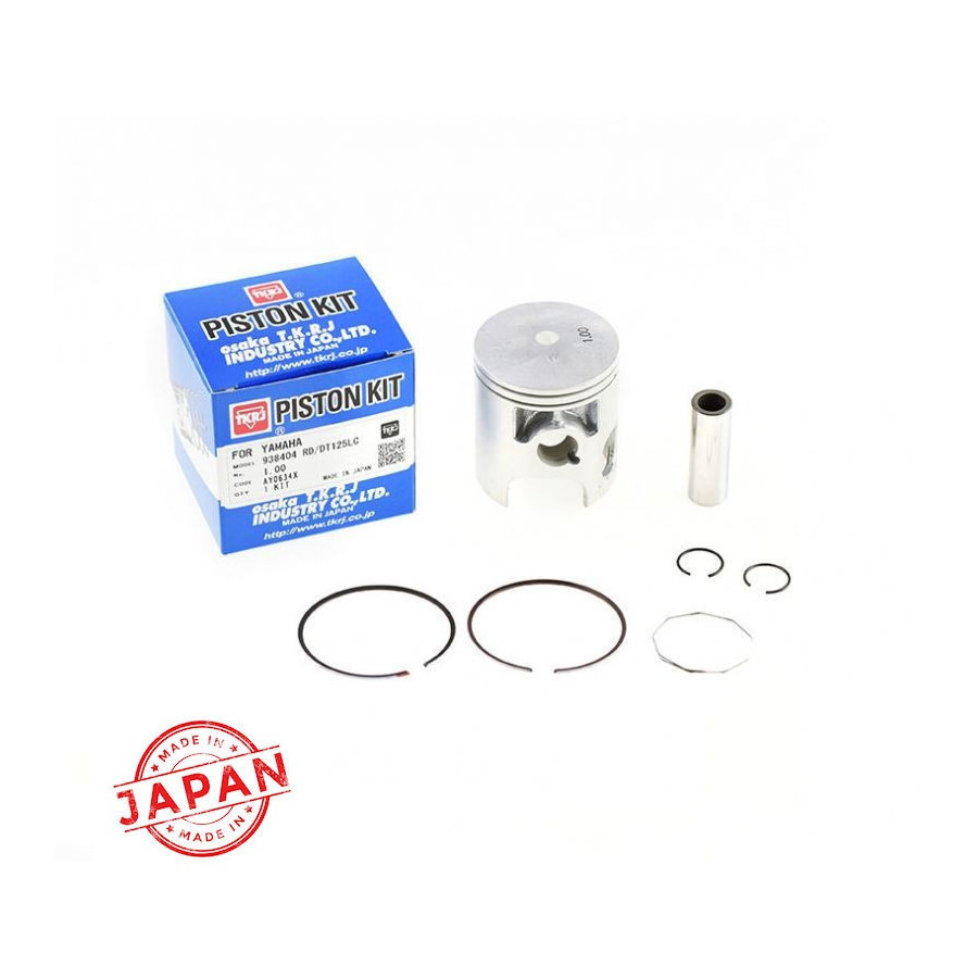 Moteur - Kit Segment + Piston - (+1.00) - ø 57.00mm - DT125LC - RD125LC
