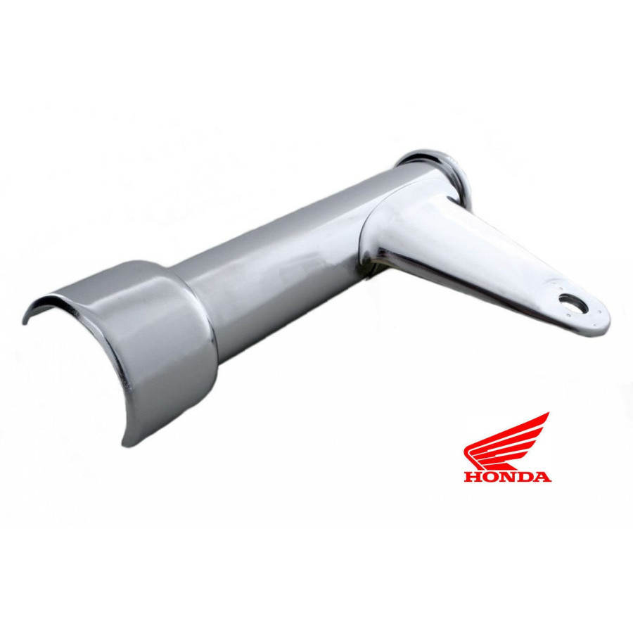 Fourche - Support de phare chrome - Droit