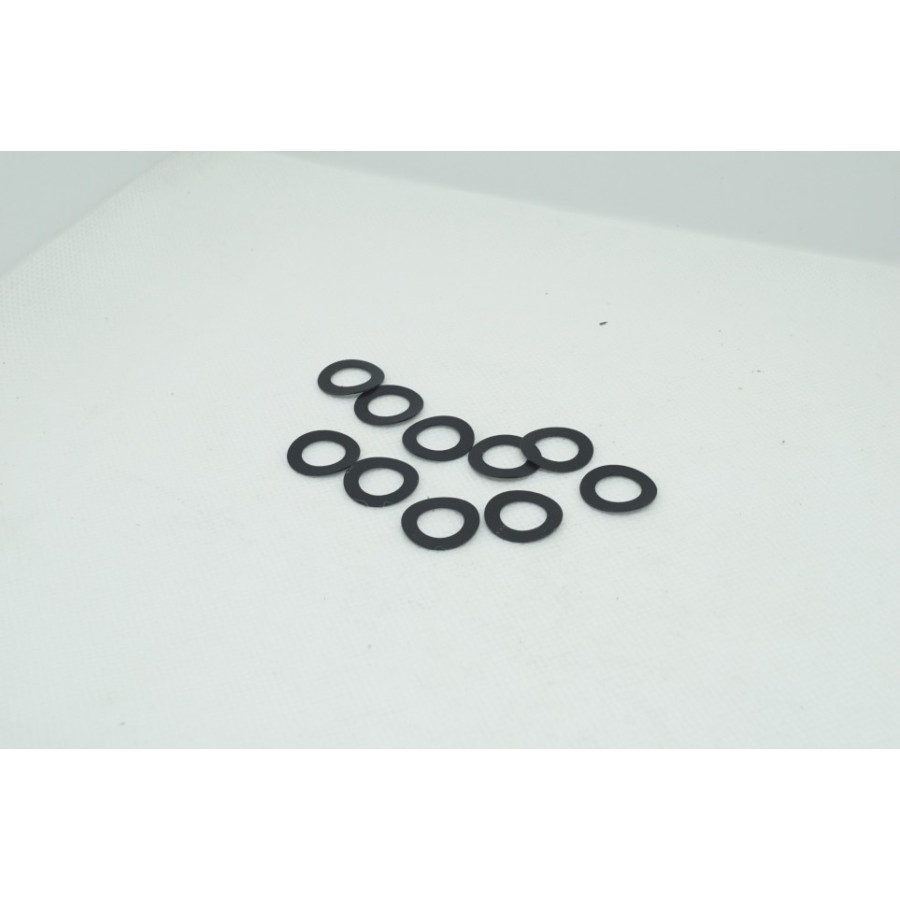 Rondelle - Plate - Nylon - ø 10.00 x17.00 - EP 0.50 mm - (x10) 