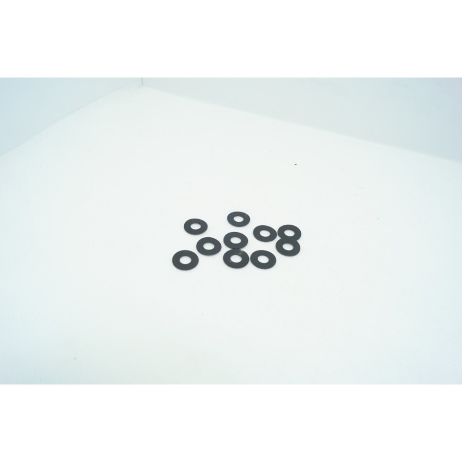 Rondelle - Plate - Nylon - ø 5.00 x12.00 - EP 0.40 mm - (x10) 