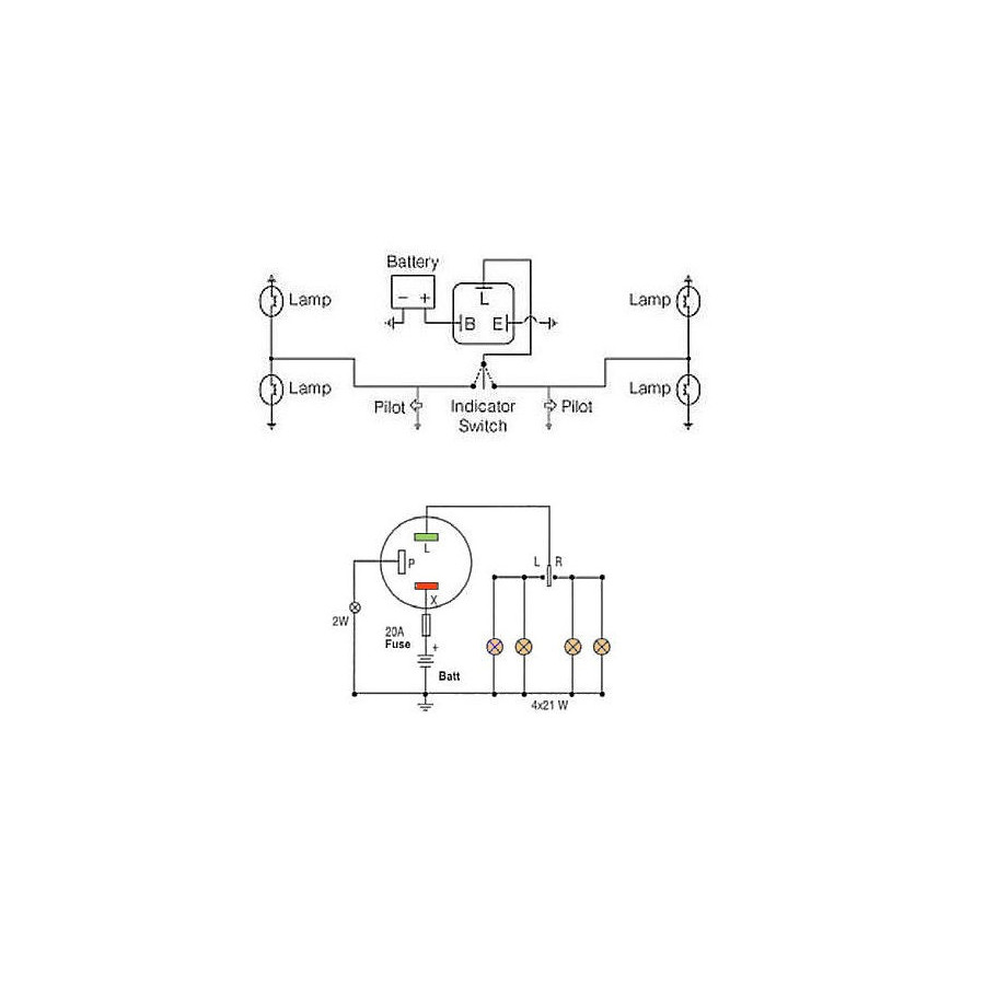 Clignotant - Relai - Centrale - 12V - 3 Poles