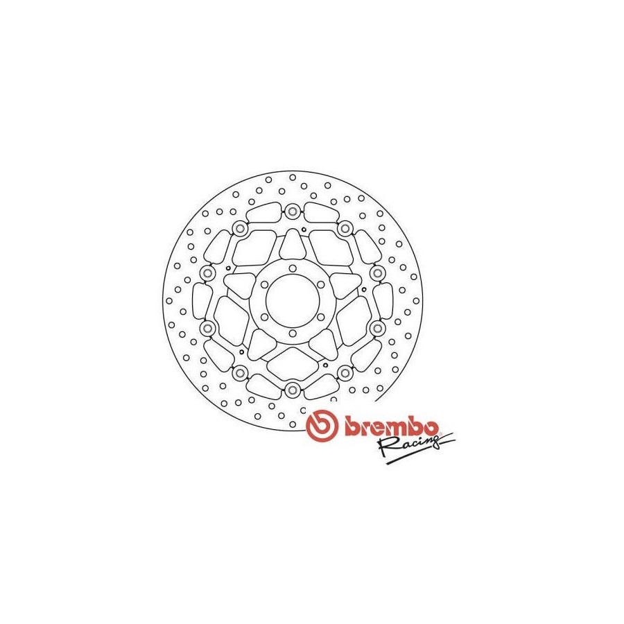 Frein - Disque - Avant - G/D - Brembo - DI0150IX - 320mm -