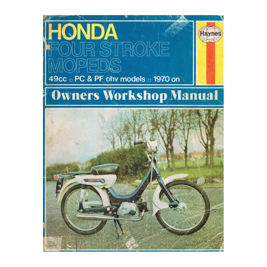 Manuel atelier - PC50 - Version PDF - Anglais