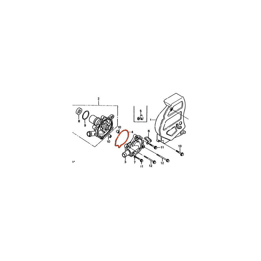 Joint de pompe eau - Origine - XL600V - XRV750 - VT600