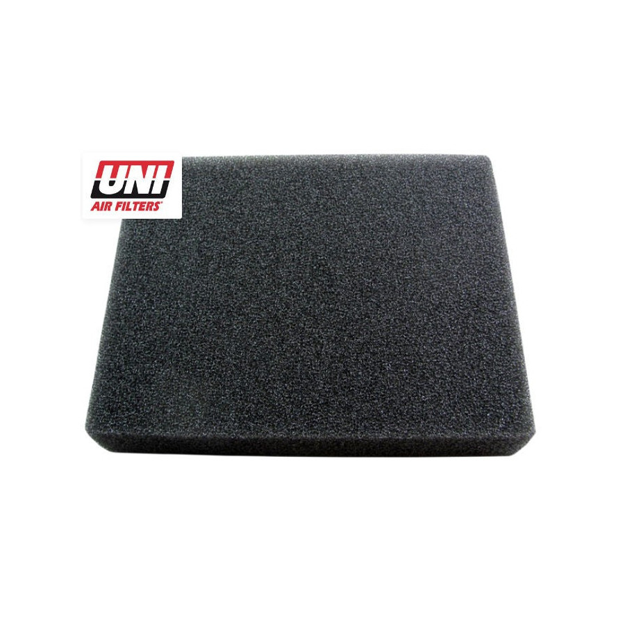 Filtre a air - Feuille de mousse - Noire - "EPAISSE" - 203x254x50mm