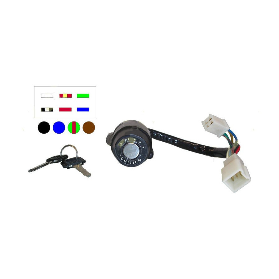 Contacteur a clef - neiman - 1L1-82508-20 - RS100 - RS125