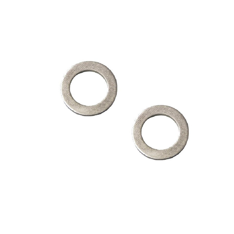 Bouchon de vidange Huile - Rondelle Aluminium - Joint pour M14 x1.5 - (x2)