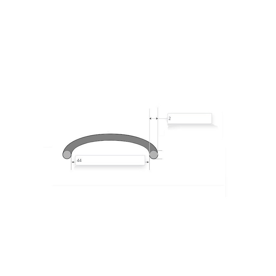 Pipe admission  - Joint de fixation - ø44.00 x ø2.0mm - 93210-44545
