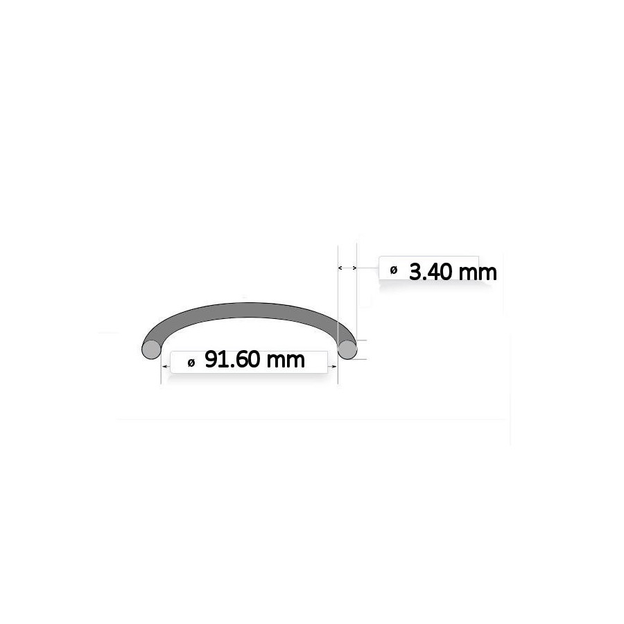 Joint Torique - ø 91.60 x3.40mm - ( moteur - filtre a huile - 92055-052 - ... )