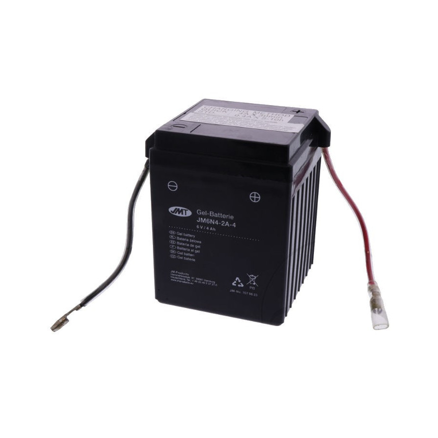 Batterie - 6V - Gel - 6N4-2A-4