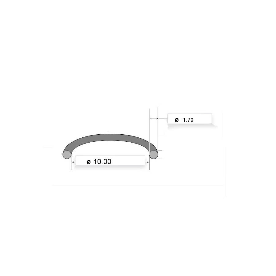Moteur - Joint Torique - ø10.00 x1.70 mm - 91259-300-000
