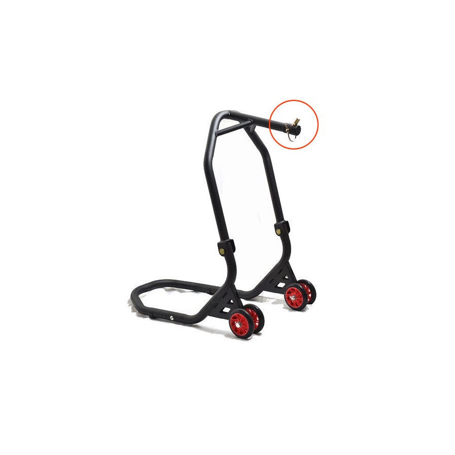 Bequille - roue avant - JMP - Adaptateur de fourche - 21 mm