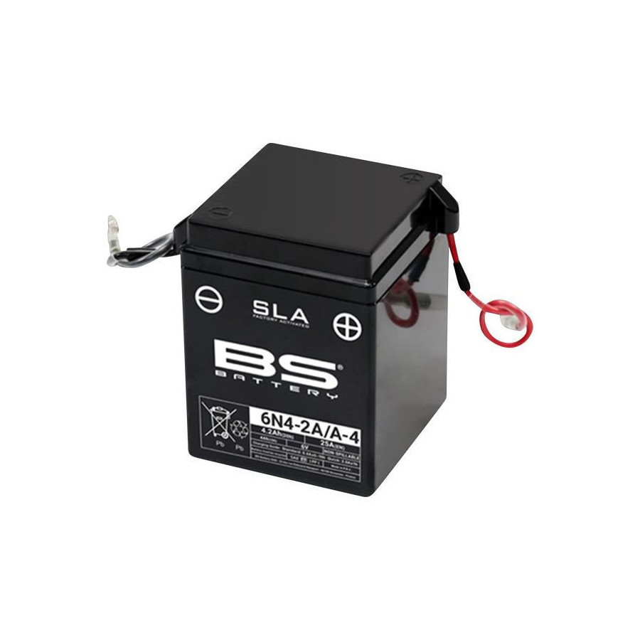 Batterie - 6V - GEL - 6N4-2A-4 - BS Batterie 