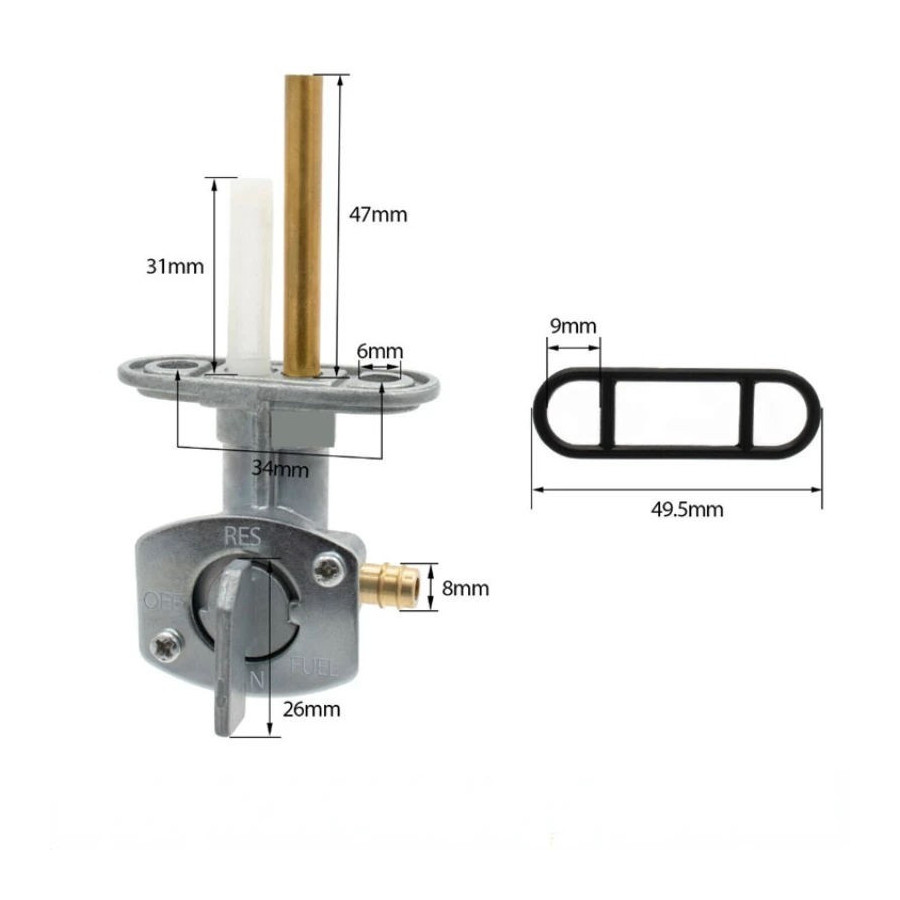 Robinet - 2KF-24500-00 - XT600