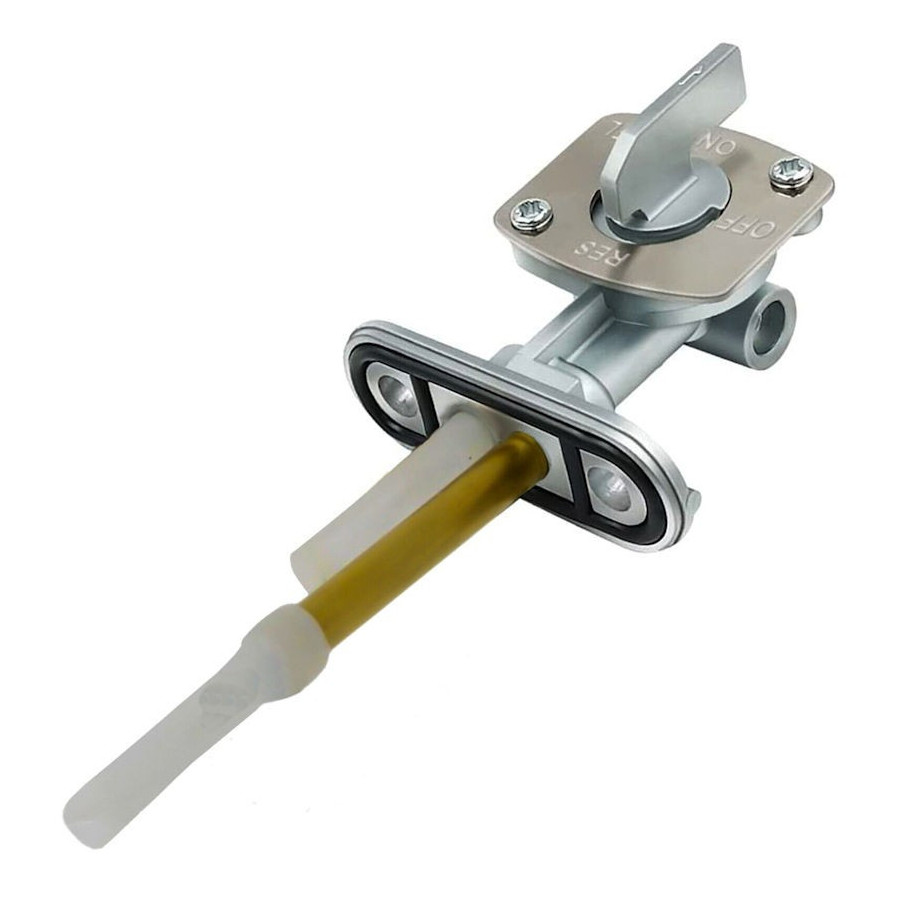 Robinet essence - 4X8-24500-00 - 3KA-F4500-00 - Suzuki, DR125, ... ,Yamaha - 34mm, sortie a droite