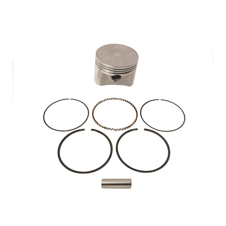 Moteur - Kit - segment - Piston (+0.50) - ø 89.50mm - FT500 - XL500 - XR500