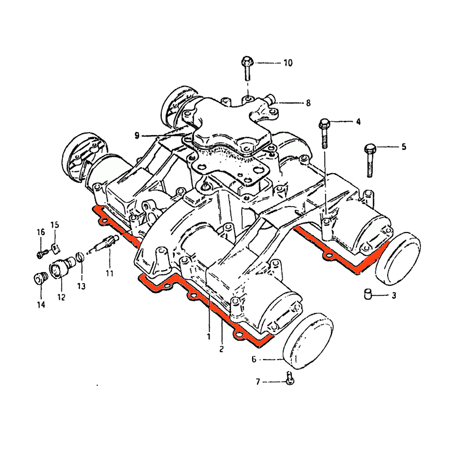 Moteur - Joint Couvre Culasse - 11173-34210 / 11173-34200 - GS650
