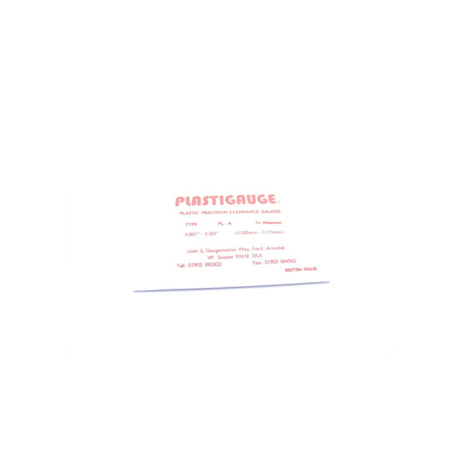PlastiGauge - (plastigage) - 0.018 - 0.045mm (x10)