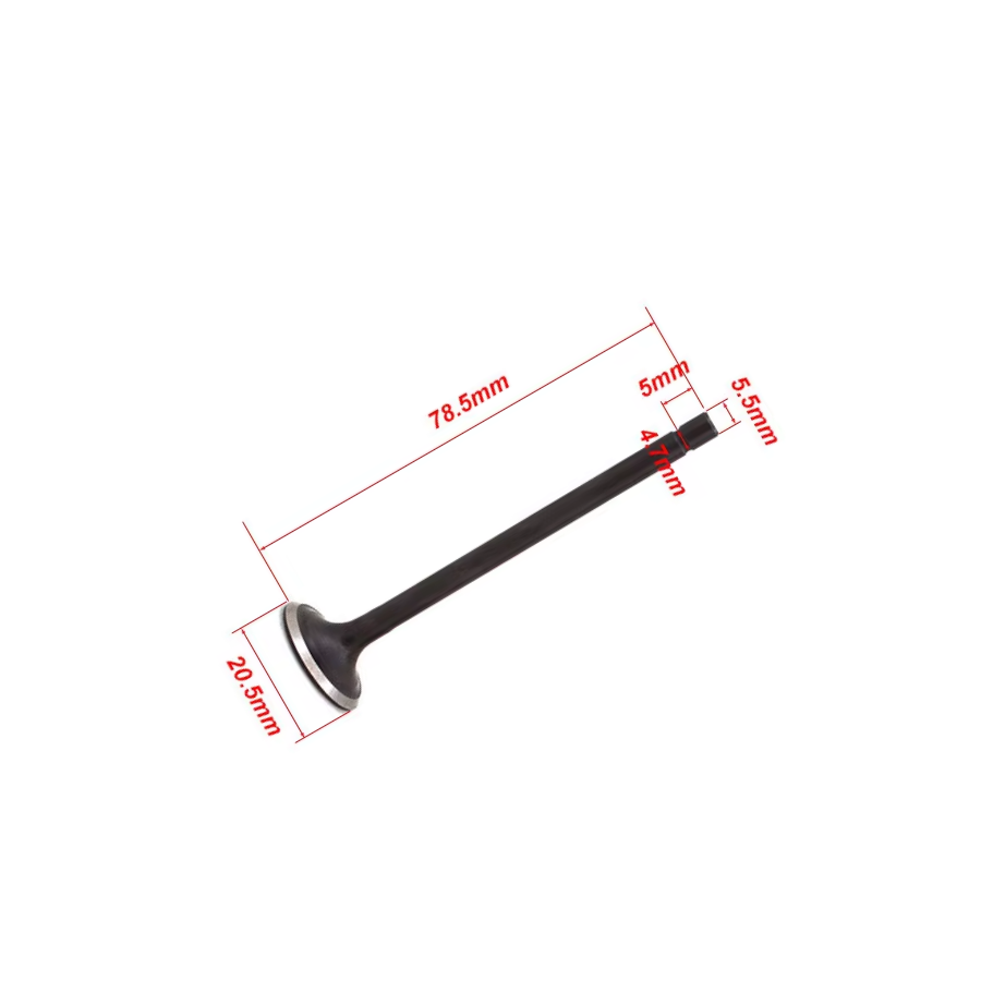 Soupape - Echappement - 14721-176-000 - ø 20.50mm, CB125T, CM125C/T, CM185, CM200