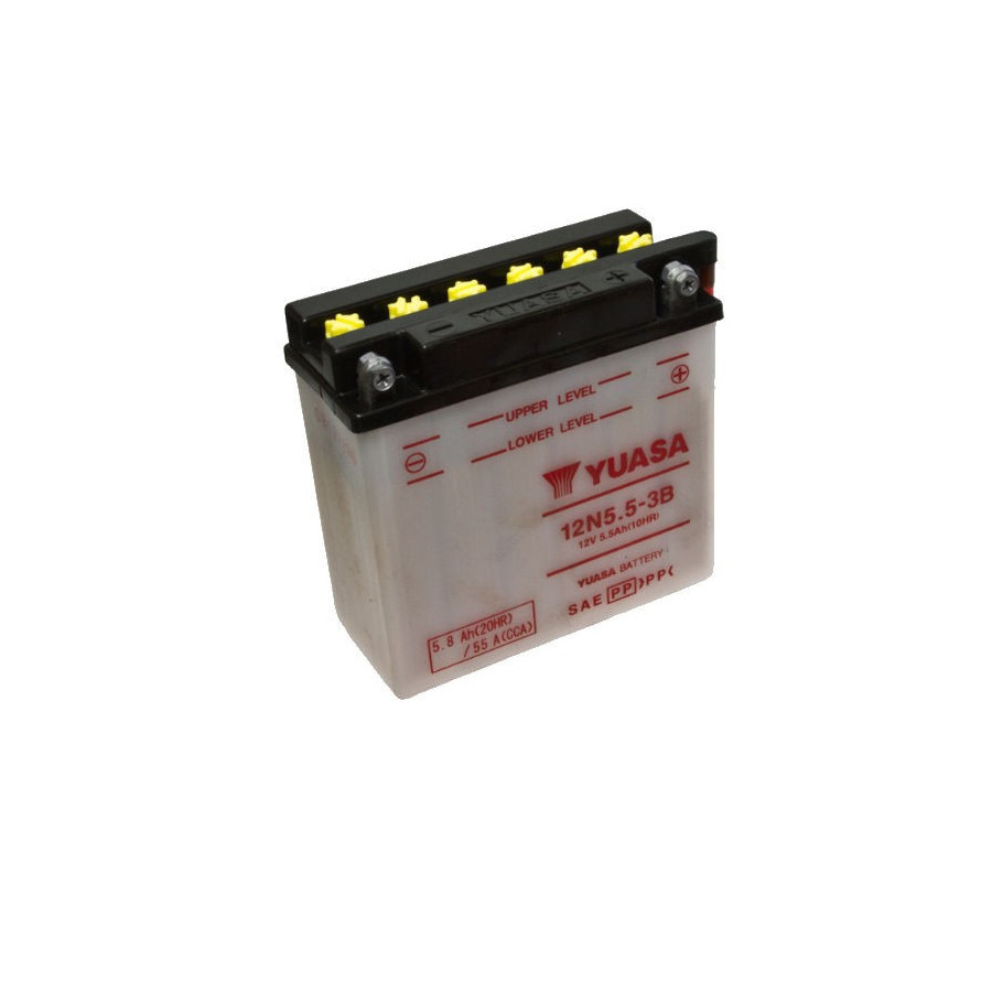 Batterie - 12v - Acide - 12N5.5 - 3B - YUASA - 135x60x130mm